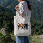 Bangtan K-Pop Inspired Canvas Tote Bag