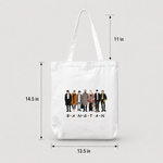 Bangtan K-Pop Inspired Canvas Tote Bag