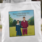 When Life Gives You Tangerines Inspired K-Drama Canvas Tote Bag