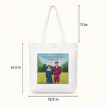 When Life Gives You Tangerines Inspired K-Drama Canvas Tote Bag