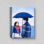 K-Drama Couple Inspired Spiral Notebook
