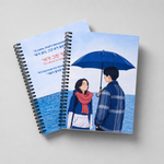 K-Drama Couple Inspired Spiral Notebook