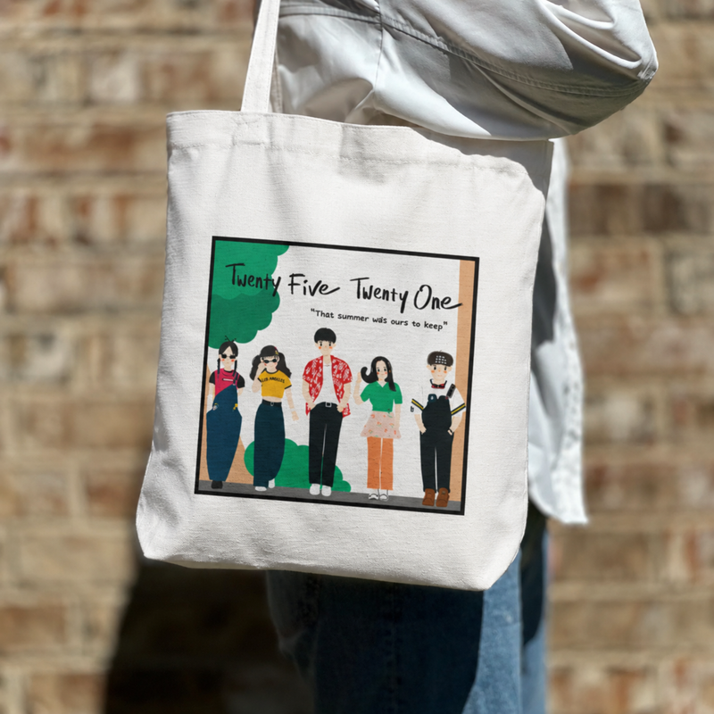 Twenty Five Twenty One Inspired K-Drama Canvas Tote Bag